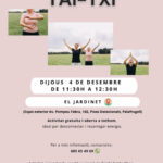 Taller de taitxí del 4 de desembre