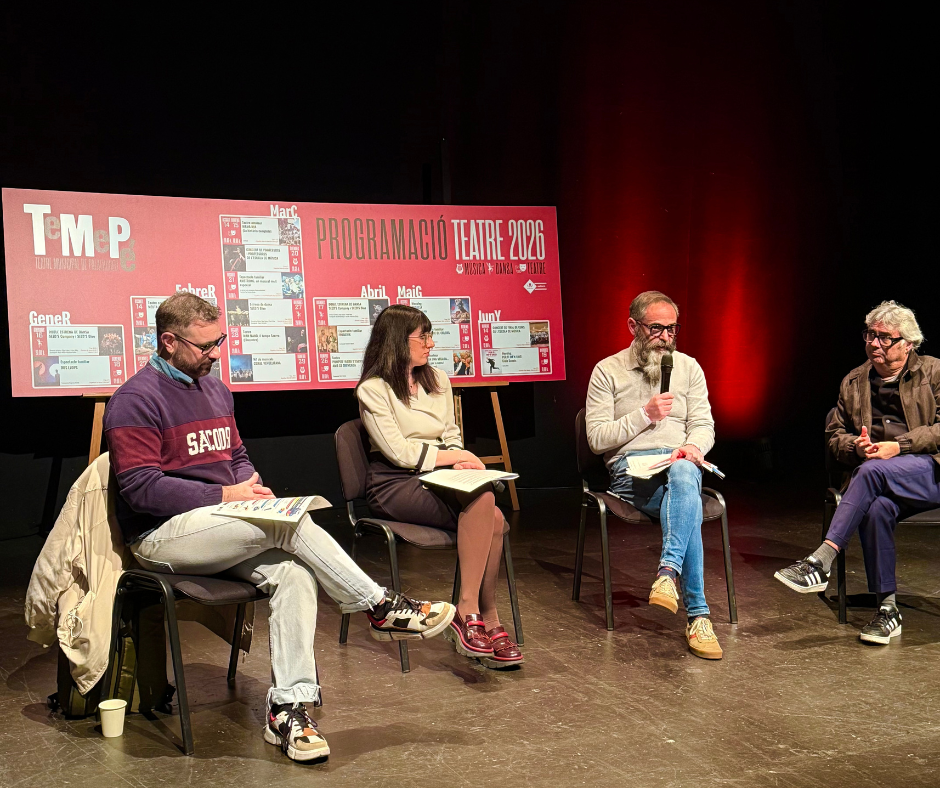 Presentació de la programació teatral al teatre