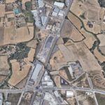 Imatge aèria del polígon industrial