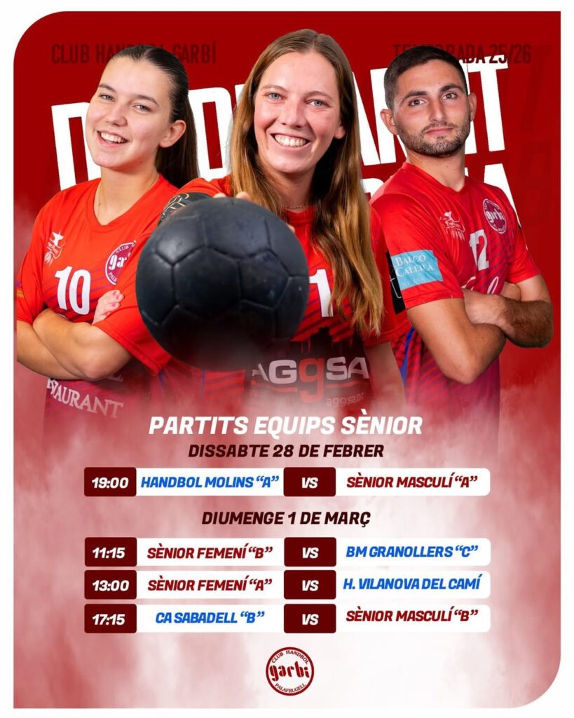 Partits del Garbí del 28:02 i 01:03