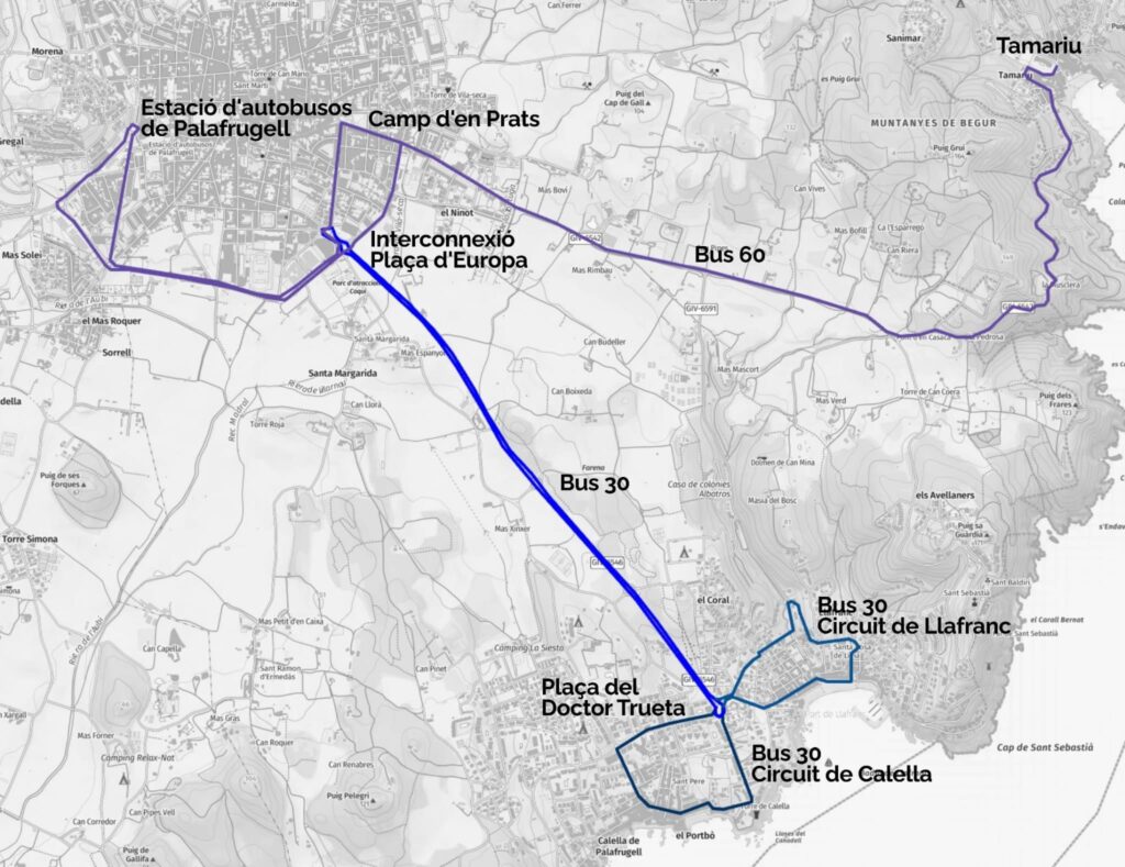 Proposta de recorreguts dels autobusos