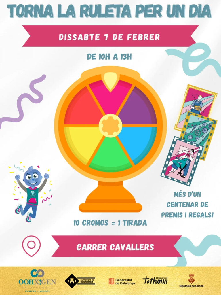 Tirada de la ruleta d'aquest dissabte