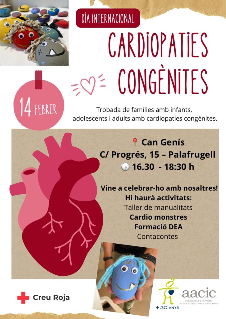 Cartell de l'activitat de cardiopaties congènites