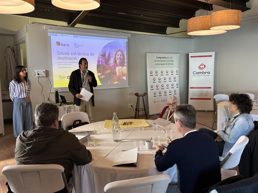 Taller inclusiu per a persones sordes de la Cambra de Comerç