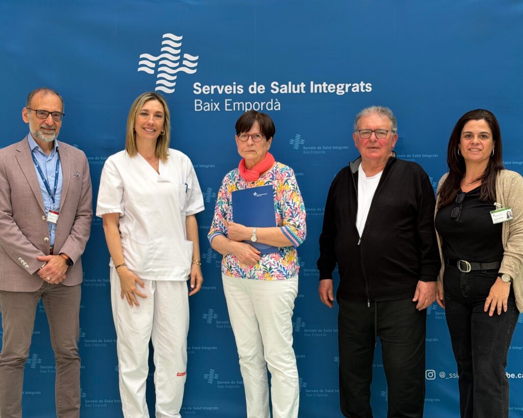 Signatura del conveni amb Ictus Girona