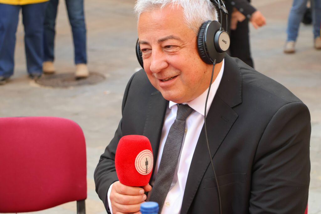 Jordi Policarp al programa especial de Ràdio Palafrugell