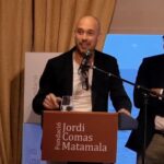 Quim Casellas als premis Comas Matamala