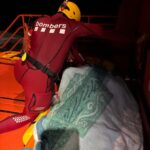 Rescat dels bombers de Palafrugell amb Salvament Marítim