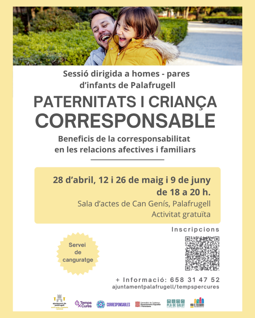 Cartell del taller de criança corresponsable