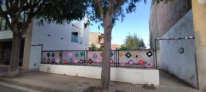 Decoració Flors i Violes Carrer Ample