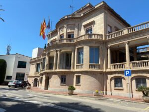 Façana de l'Ajuntament de Palafrugell