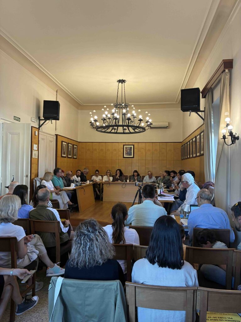 Ple municipal del mes d'abril de 2026
