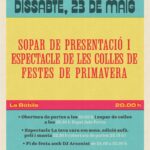 Sopar de Colles de les Festes de Primavera