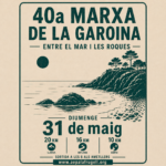 Cartell de la 40a Marxa de la Garoina