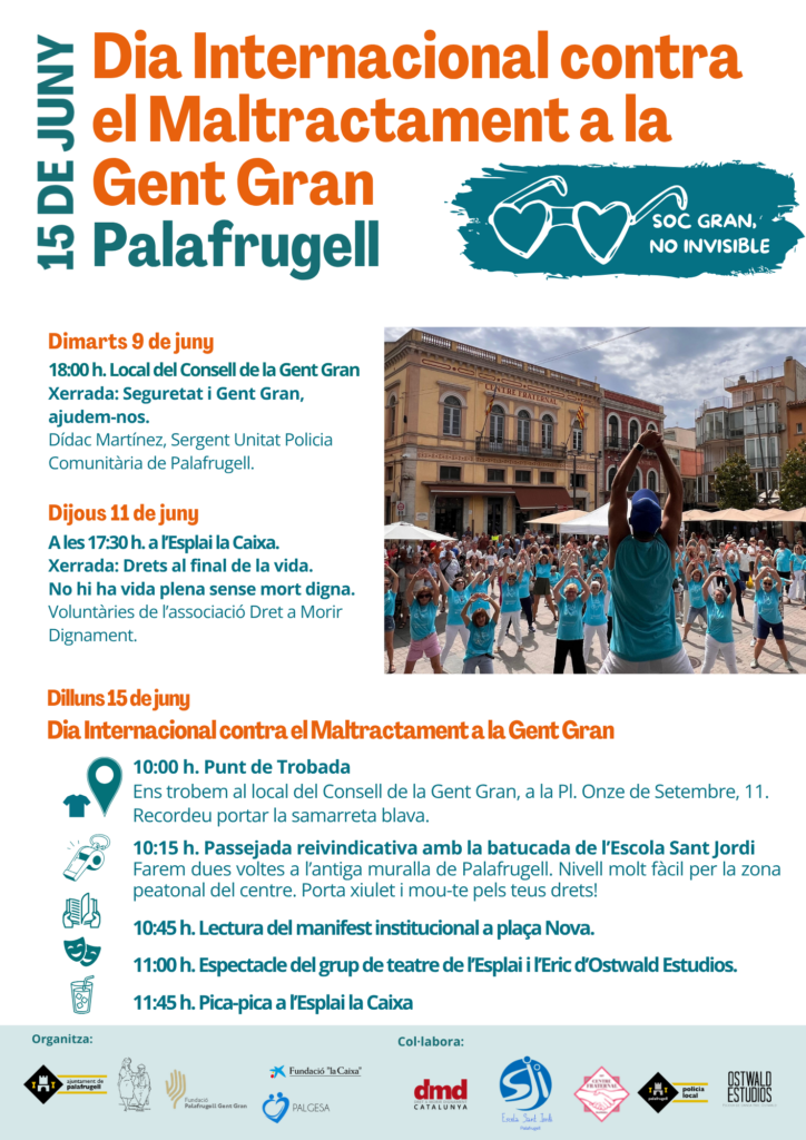 Dia internacional contra el maltractament a la Gent Gran