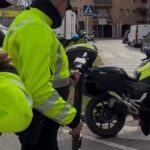 Control de la policia local als patinets elèctrics