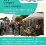 Cartell del Mercat del vespre de Palafrugell