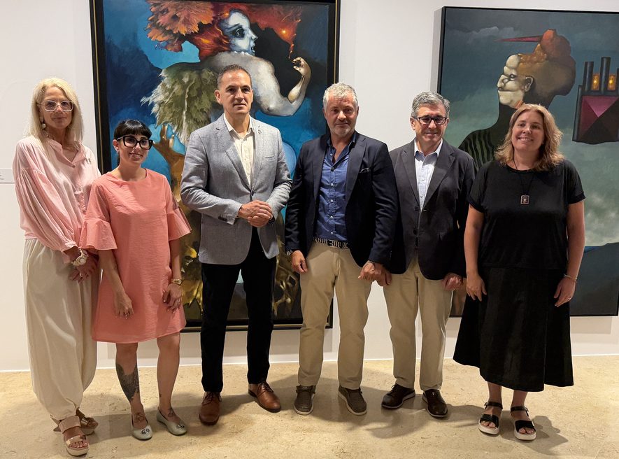 Inauguració de l'exposició de Cuixart amb Thyssen