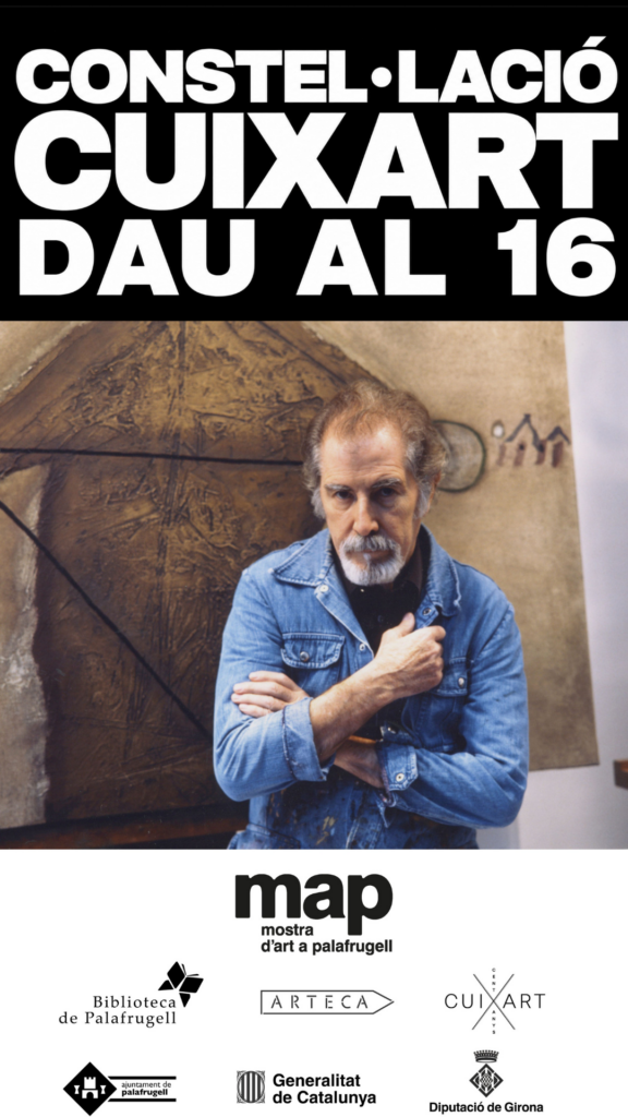 Cartell de la "Constel·lació Cuixart. Dau al 16"