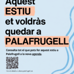 Cartell promocional de l'agenda cultural de Palafrugell