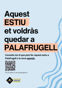 Cartell promocional de l'agenda cultural de Palafrugell