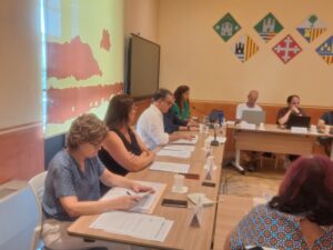 Ple municipal del mes de juliol al Consell Comarcal