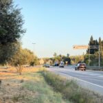 Carretera C-66 pel pas a Llofriu