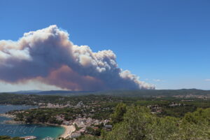 Incendi a les Gavarres