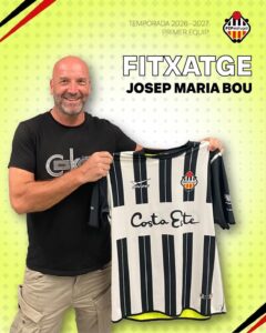Josep Maria Bou, nou entrenador del Futbol Club Palafrugell